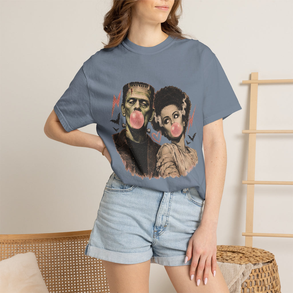 Frankenstein & Bride Bubblegum Vintage Tee