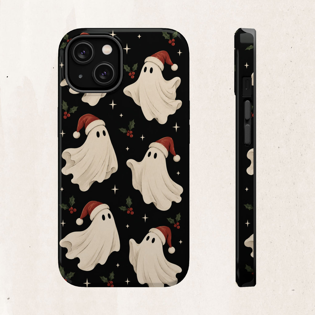 Christmas Ghost iPhone Case, alternate view