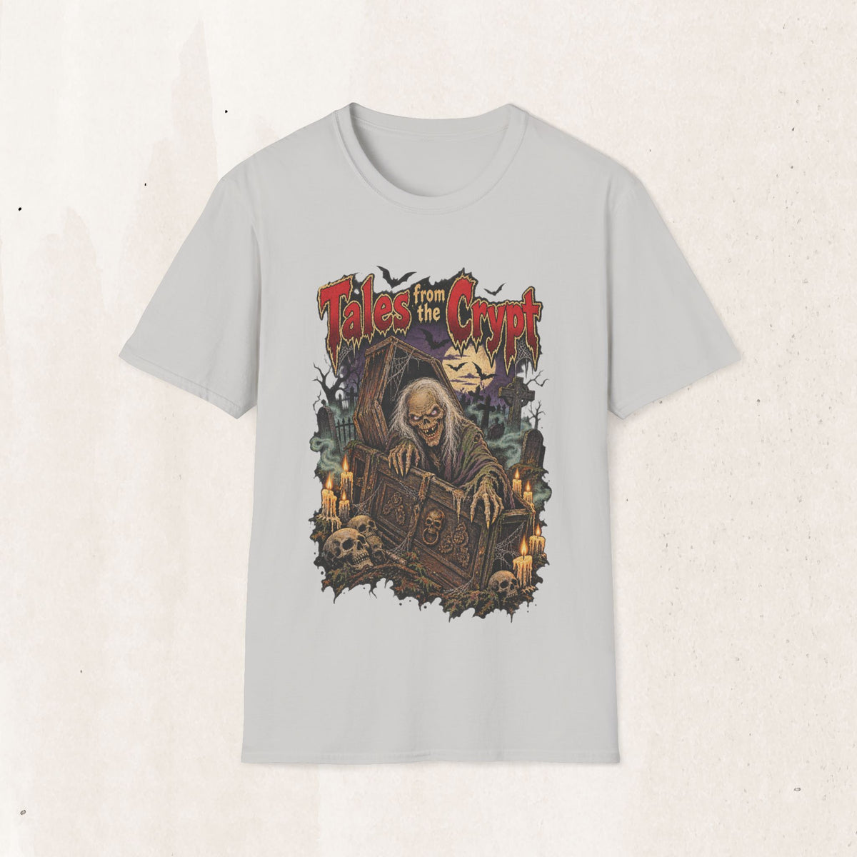 Tales from the Crypt Horror T-Shirt — Vintage Gothic Halloween Tee