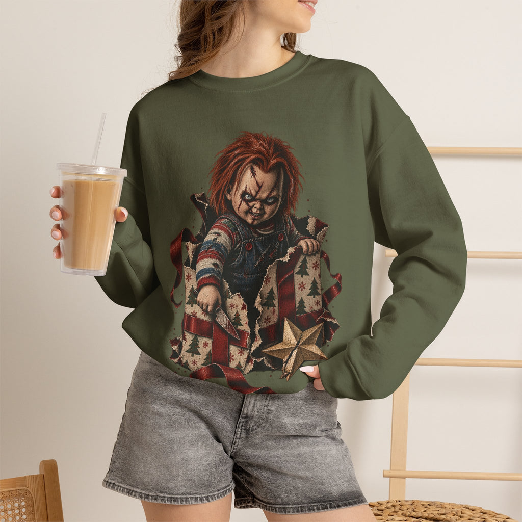 Chucky Christmas Crewneck Sweatshirt
