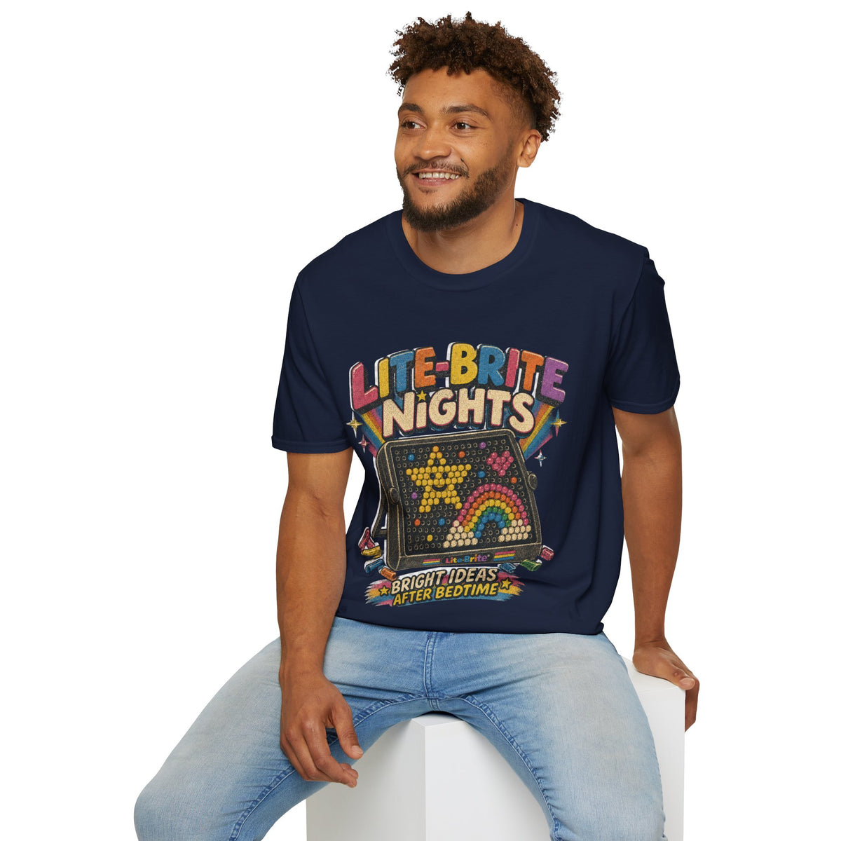 Lite-Brite Graphic Tee