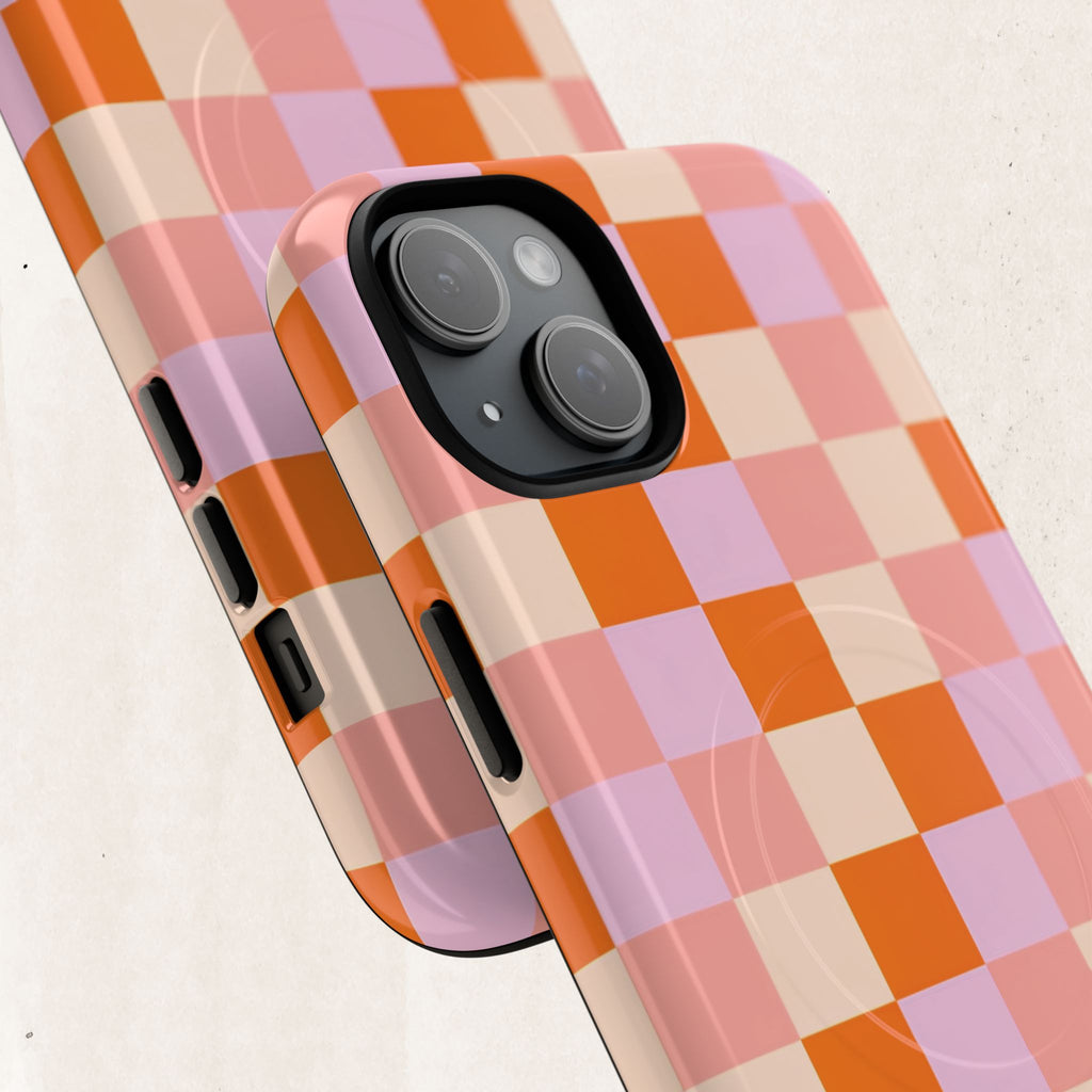 Checkerboard Magnetic Phone Case