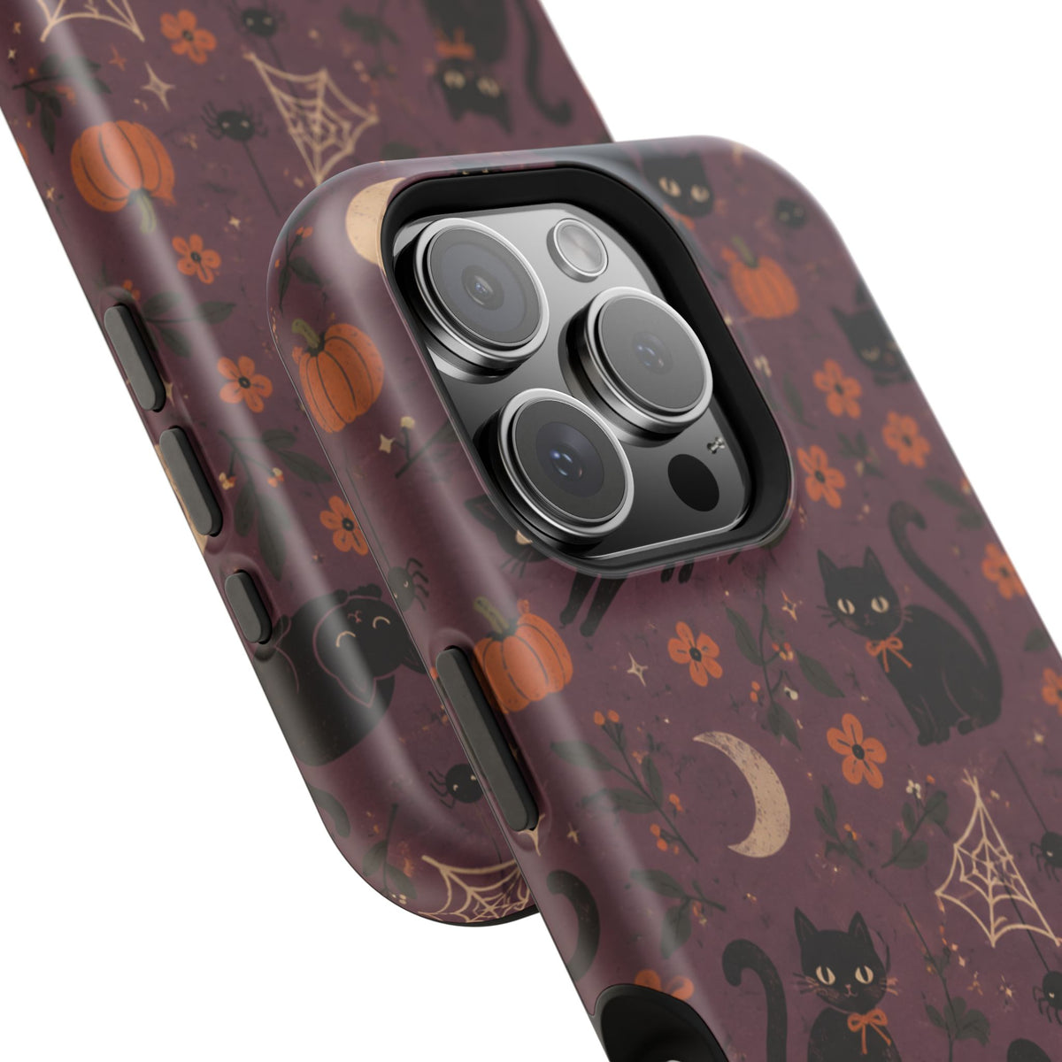 Halloween Black Cat MagSafe Phone Case, alternate view