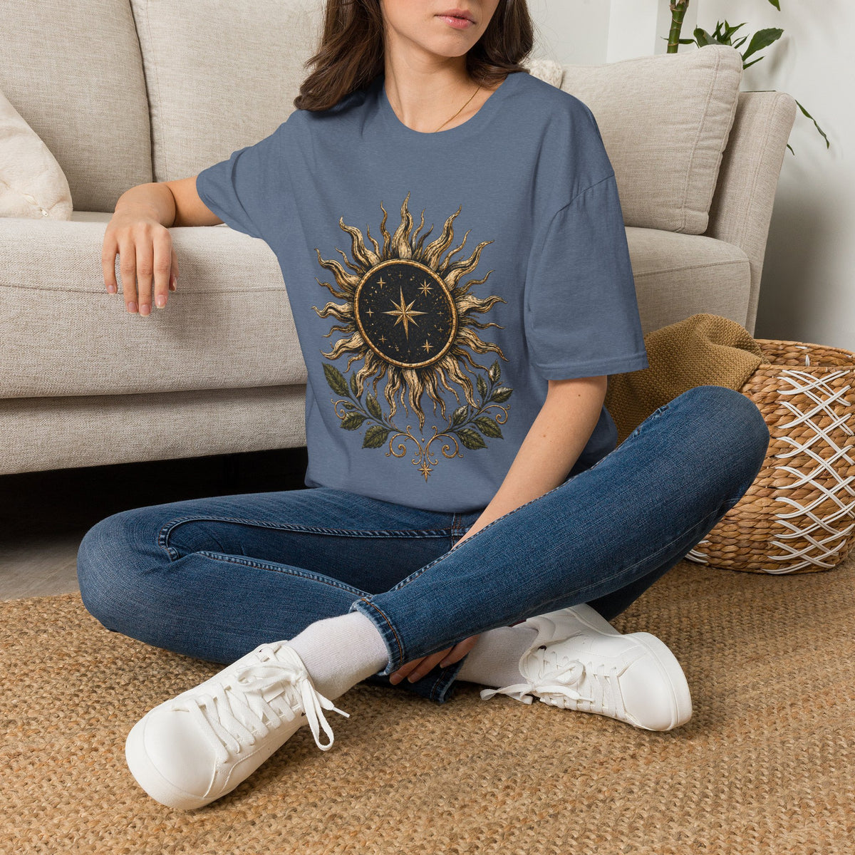 Solar Compass Celestial Sun Tee