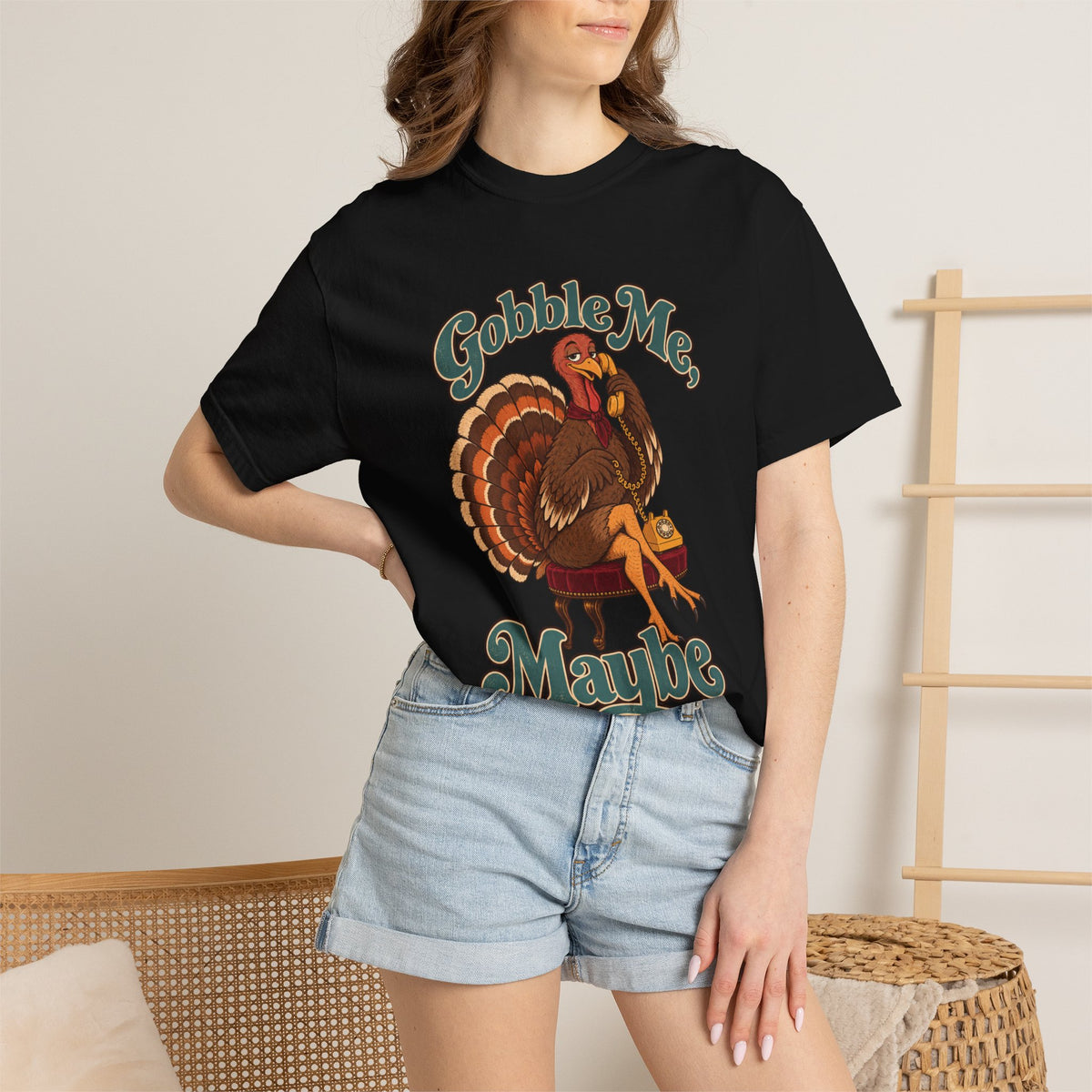 Thanksgiving "Gobble Me Maybe" Turkey Tee