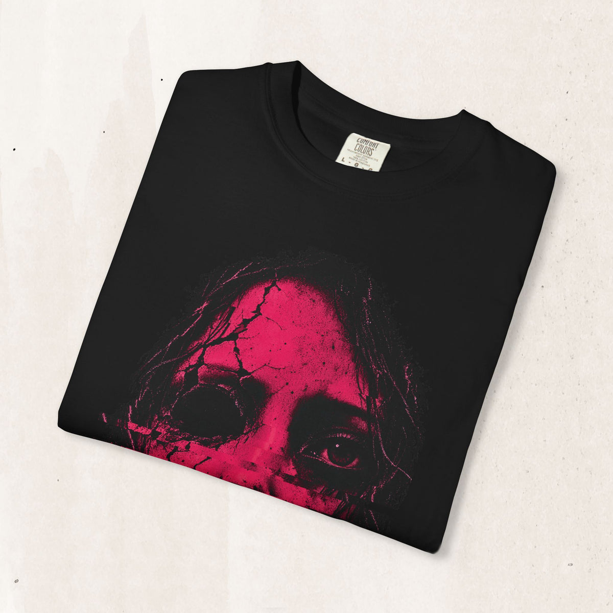 Distorted Dark Portrait Tee
