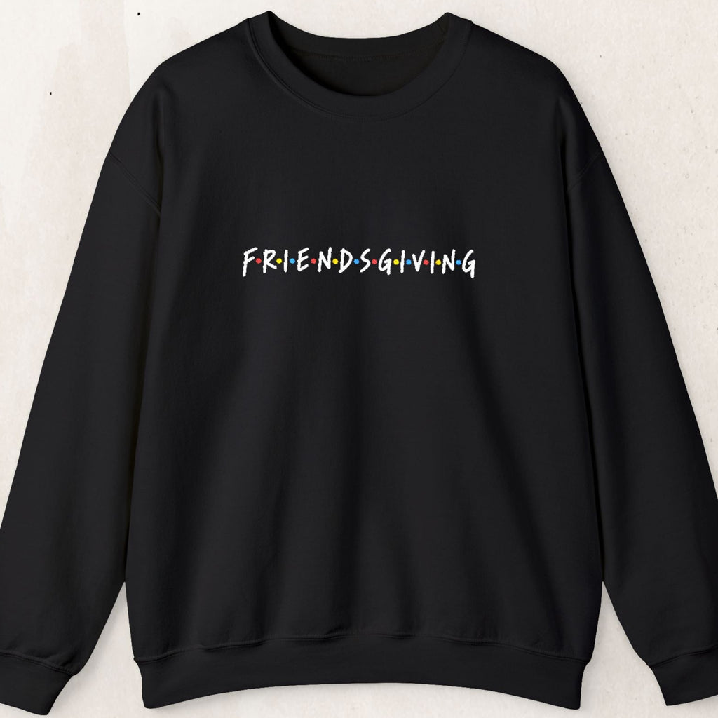 Embroidered 'Friendsgiving' FRIENDS Crewneck Sweatshirt Printify