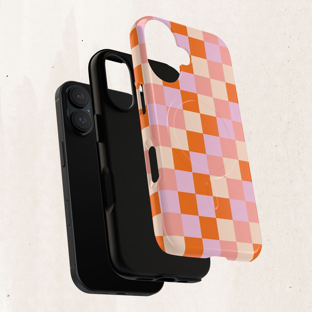 Checkerboard Magnetic Phone Case