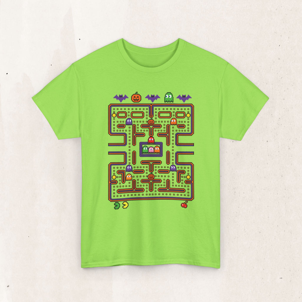 Halloween Pac-Man Graphic Tee