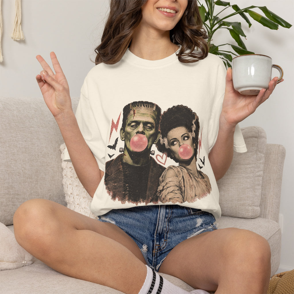 Frankenstein & Bride Bubblegum Vintage Tee