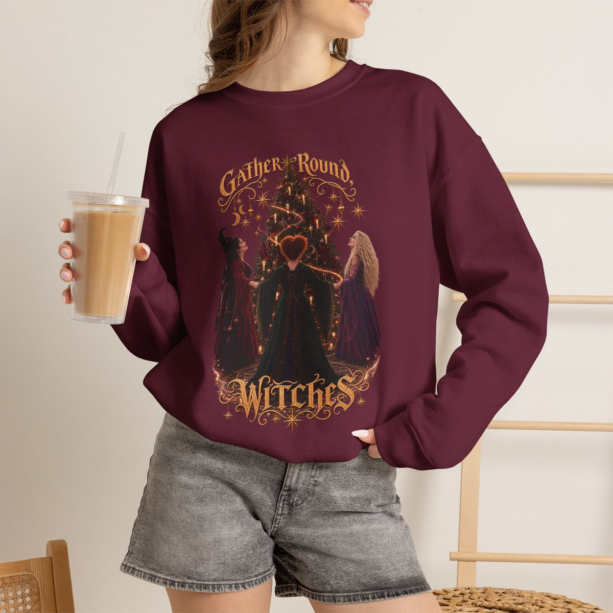 Sanderson Sisters Christmas Crewneck Printify