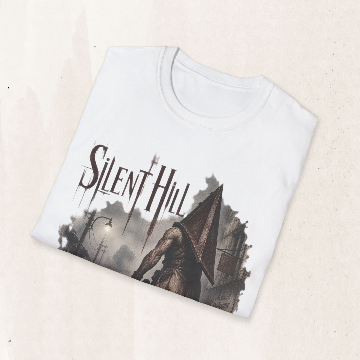 Silent Hill Graphic T‑Shirt — Pyramid Head Horror Tee