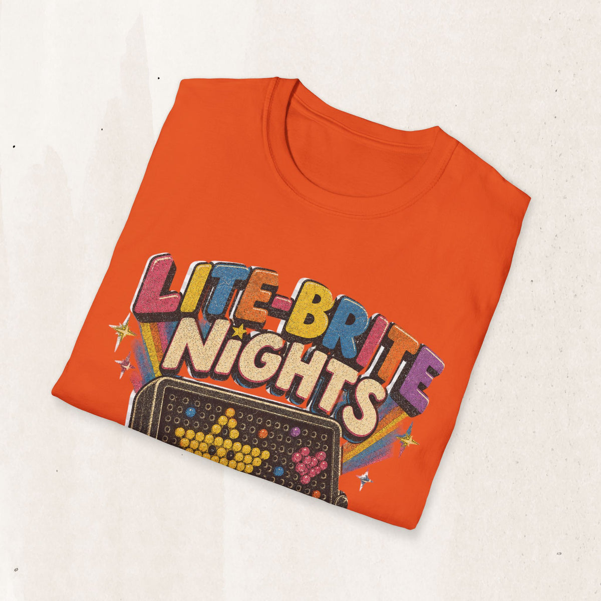 Lite-Brite Graphic Tee