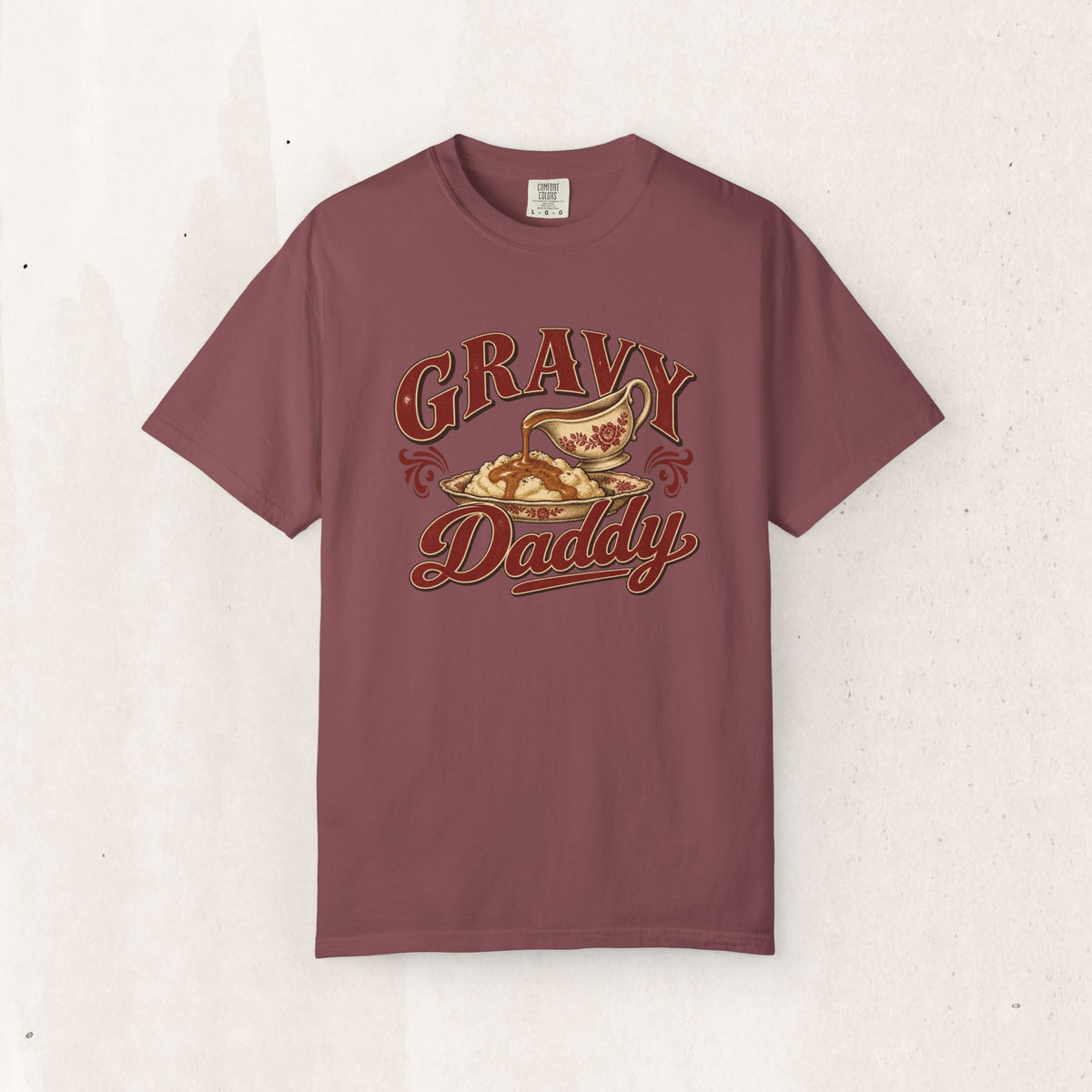 Gravy Daddy T-Shirt — Vintage Comfort Food Graphic Tee for Foodie Dads