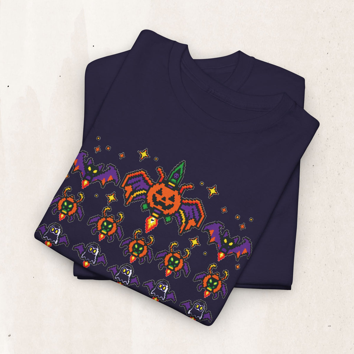 Halloween Galaga Graphic Tee
