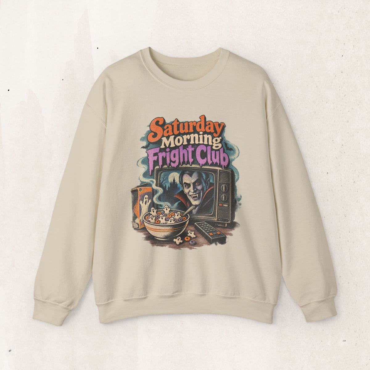 Saturday Morning Fright Club Crewneck Sweatshirt