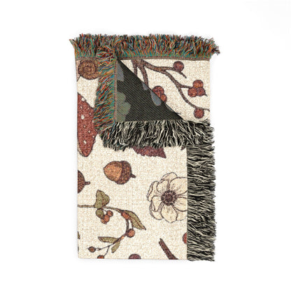 Autumn Forage Woven Blanket