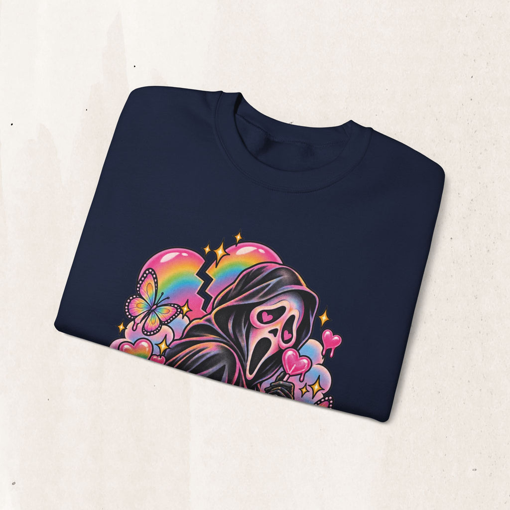 Ghostface Rainbow Crewneck Sweatshirt