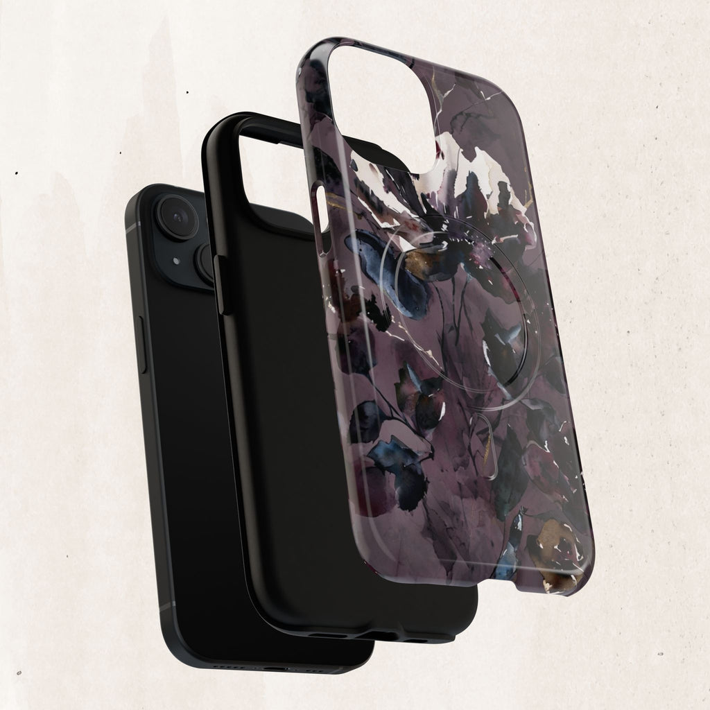 Floral Noir Magnetic Phone Case