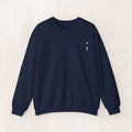 You Are More Than Your Hardest Day Crewneck Sweatshirt | Suicide Awareness Back Print
