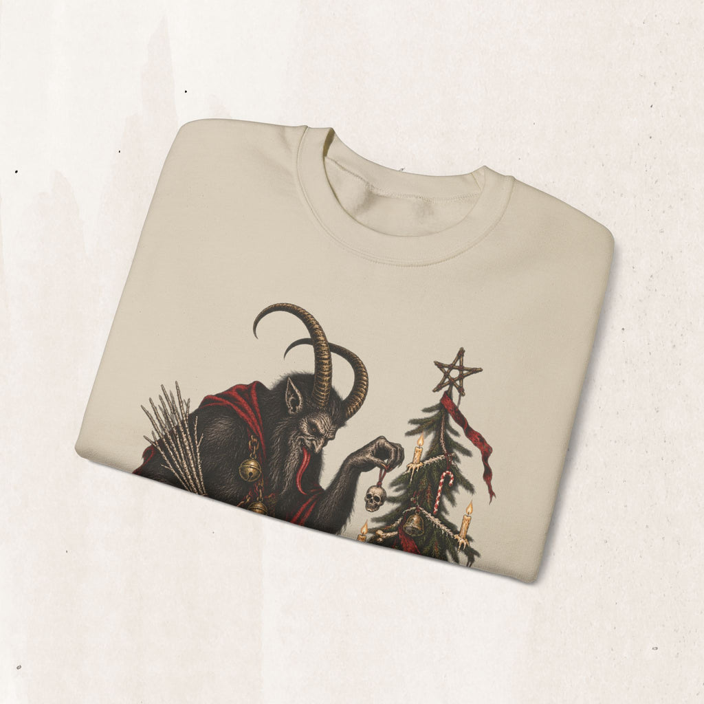 Krampus Christmas Crewneck Sweatshirt