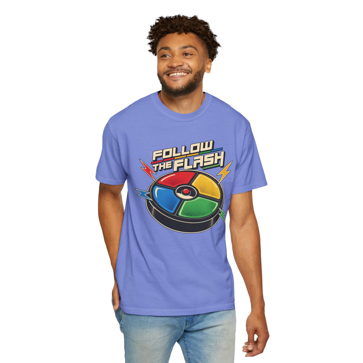 Follow The Flash Simon Graphic Tee