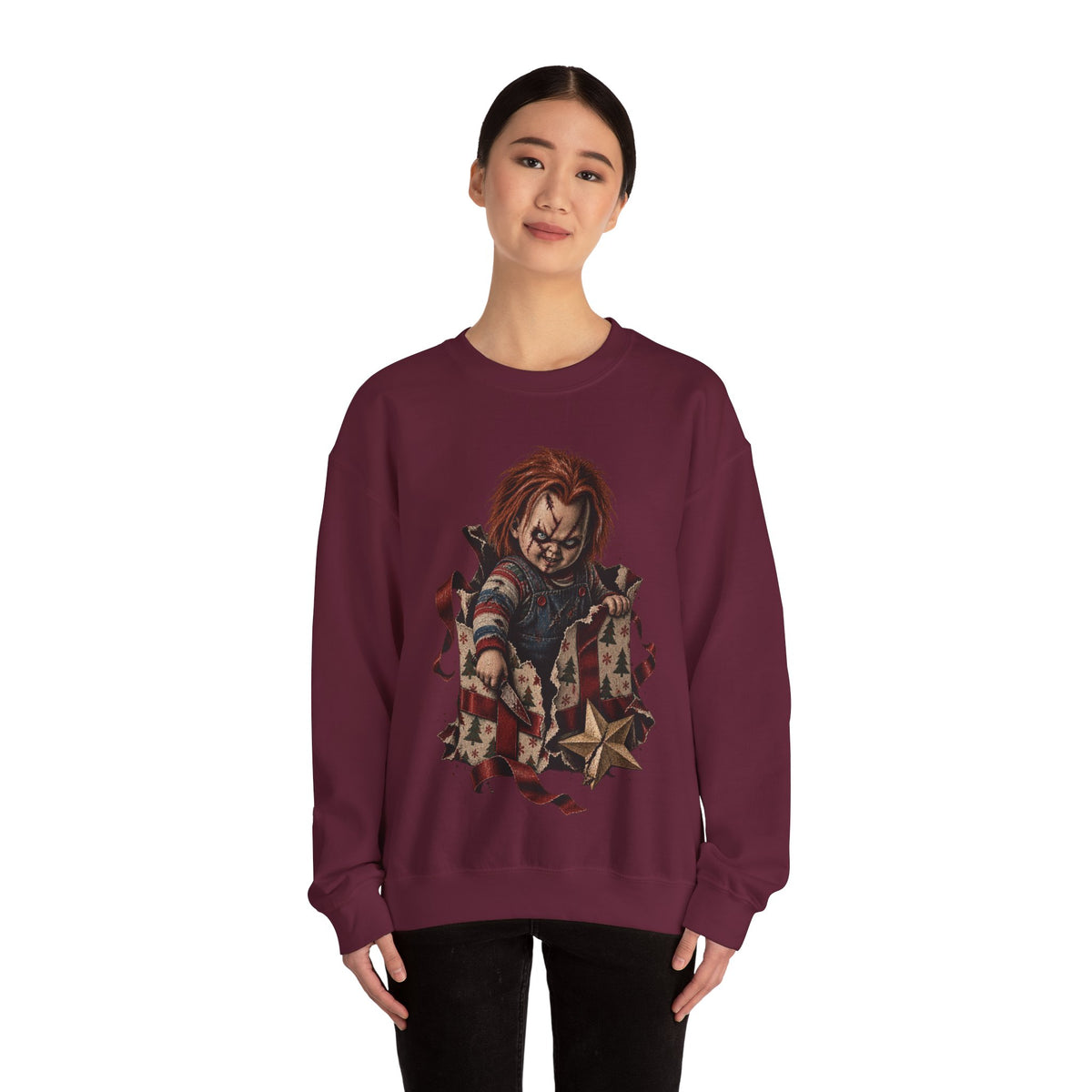 Chucky Christmas Crewneck Sweatshirt