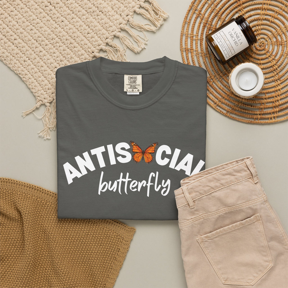 Antisocial Butterfly Tee
