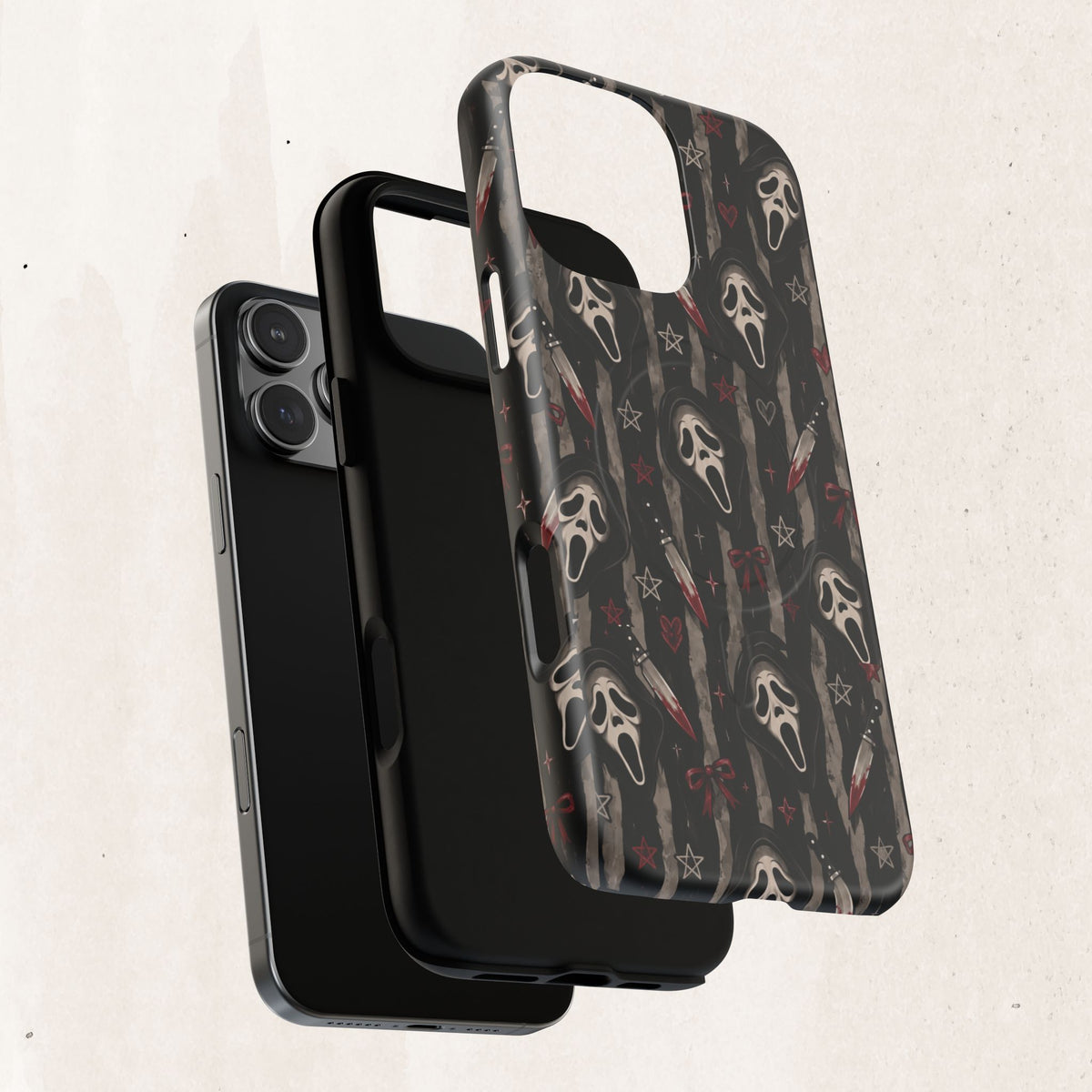 Ghostface Pattern iPhone Case