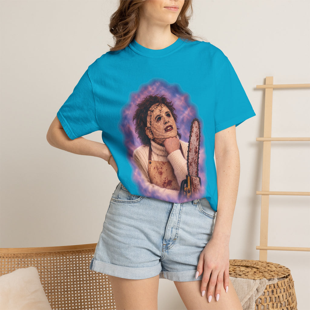 Leatherface 80's Portrait Tee