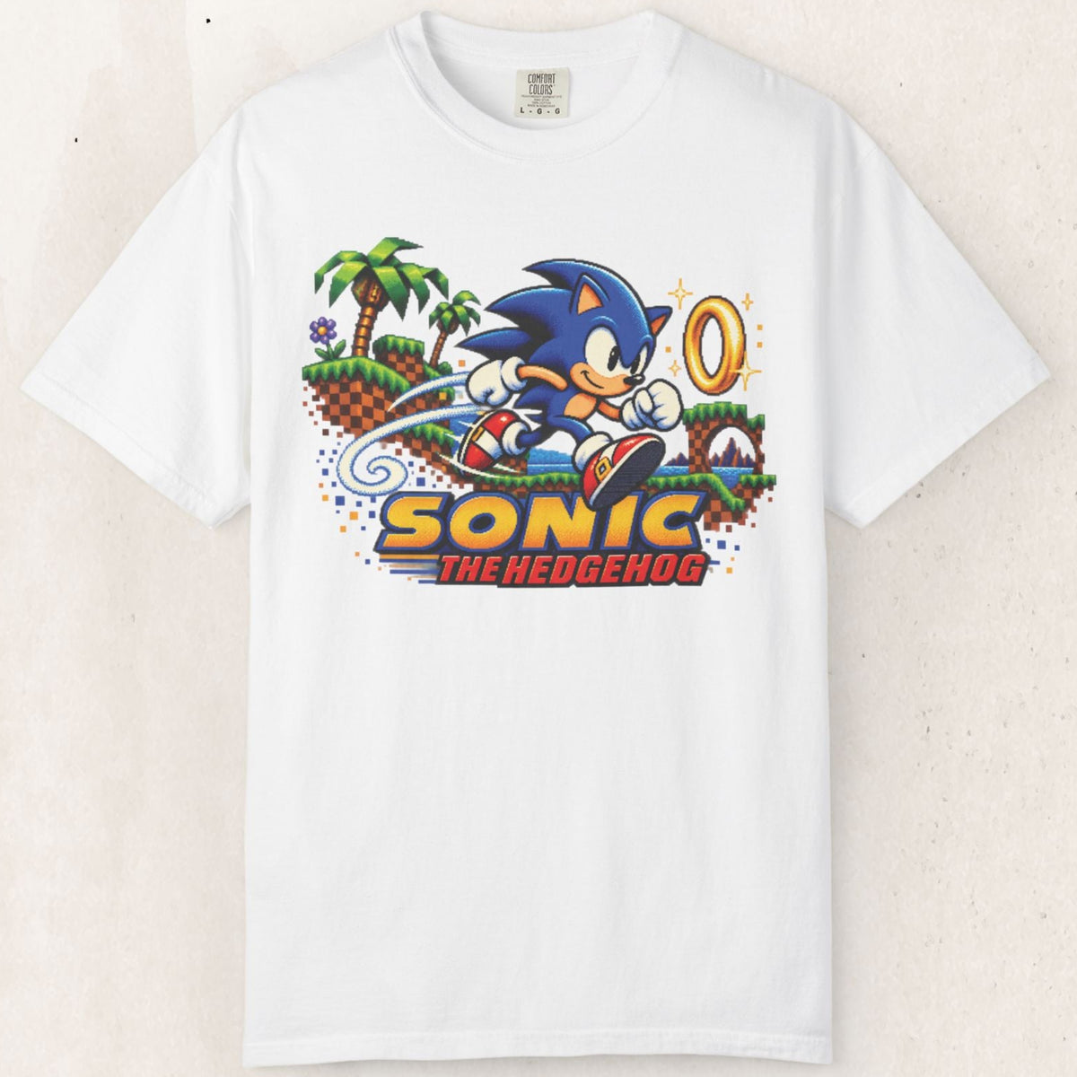 Sonic The Hedgehog Tee – White