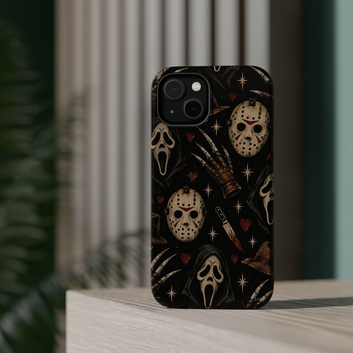 Horror Icons Magnetic Phone Case, alternate view