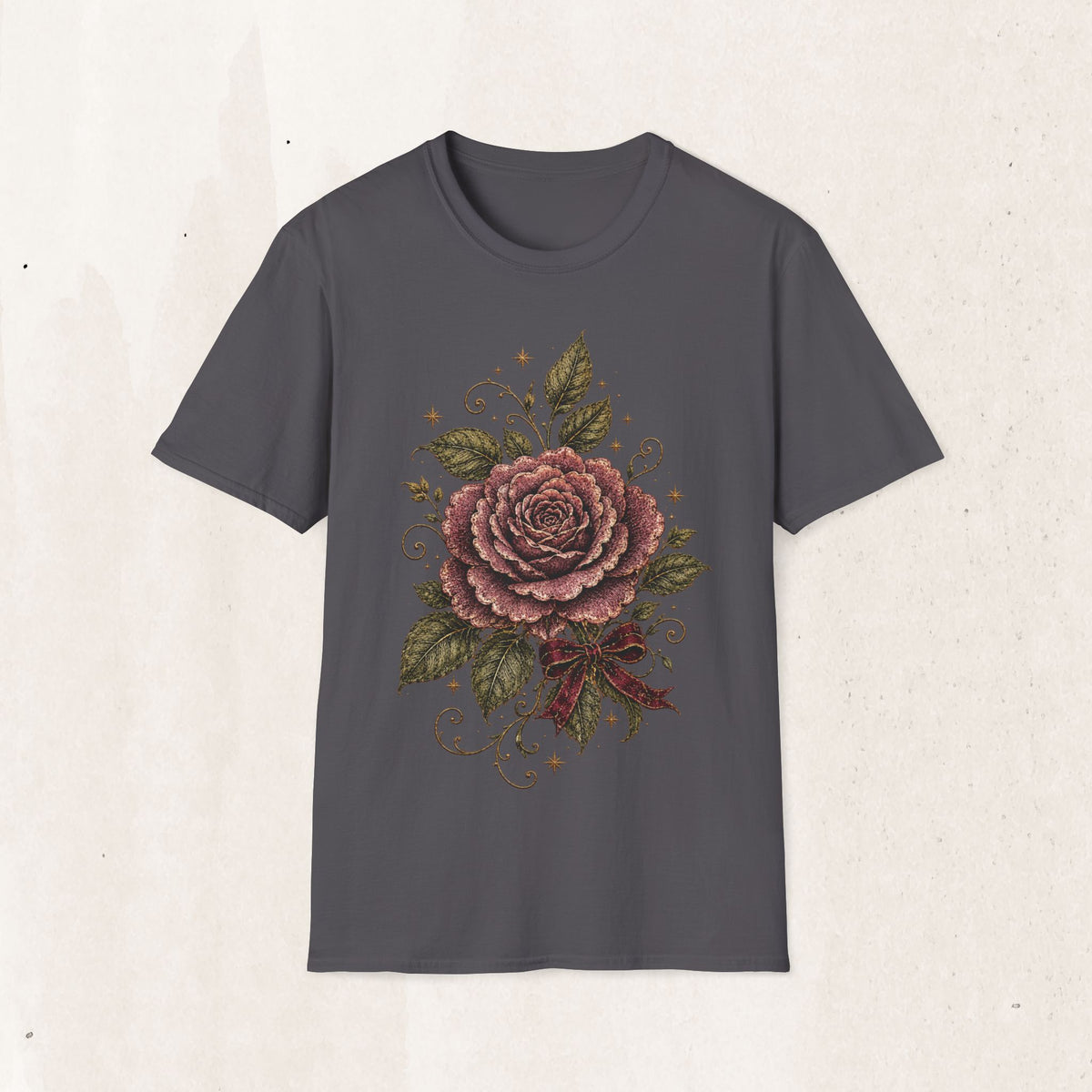Floral Vintage Rose Tee