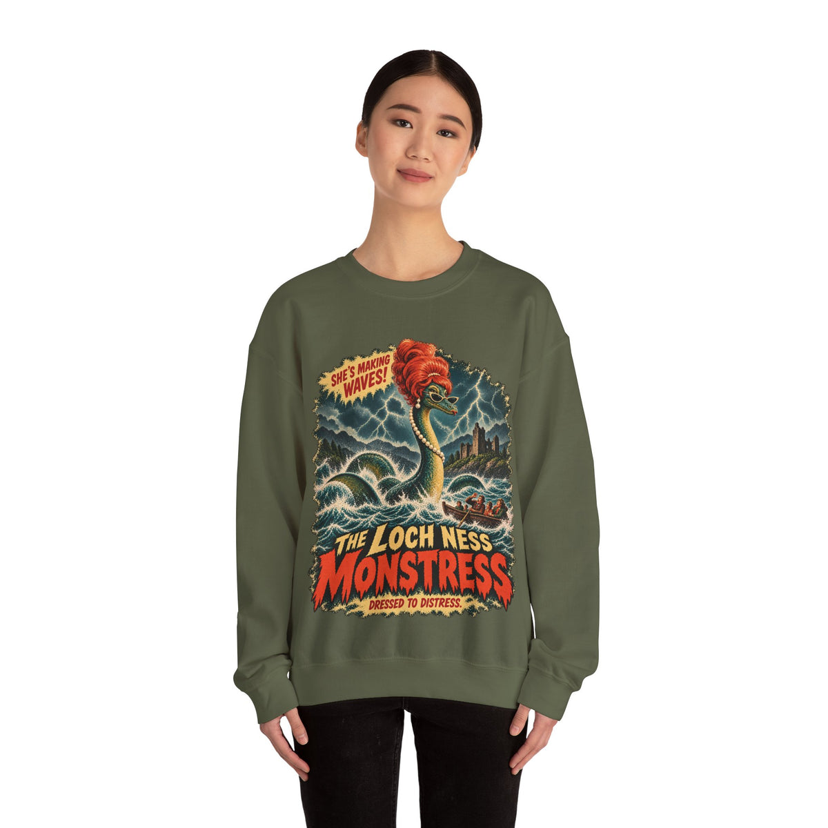 Loch Ness Monstress Sweatshirt