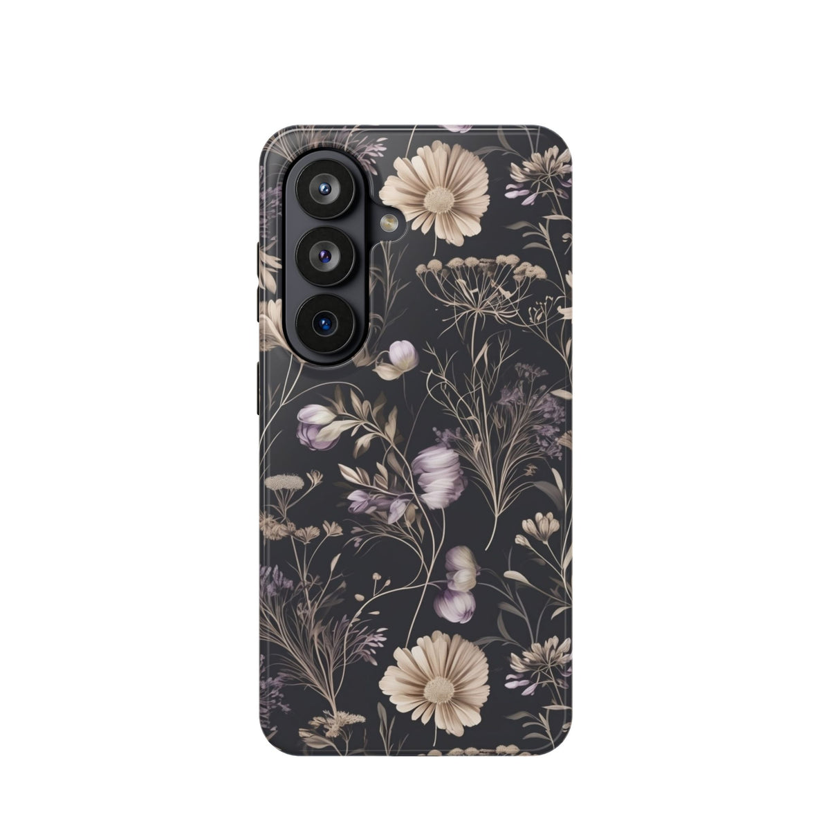 Dark Floral Magnetic Phone Case, alternate view