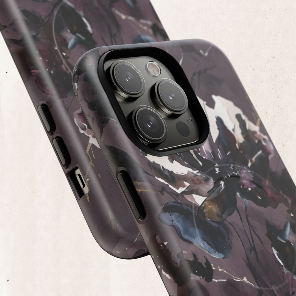 Floral Noir Magnetic Phone Case