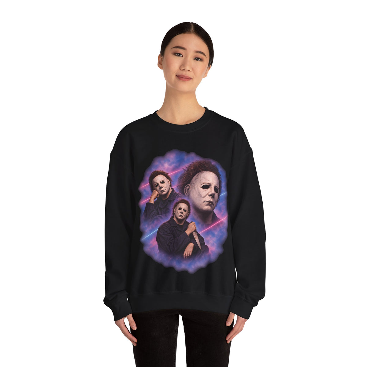Michael Myers 80's Glamour Shot Sweatshirt