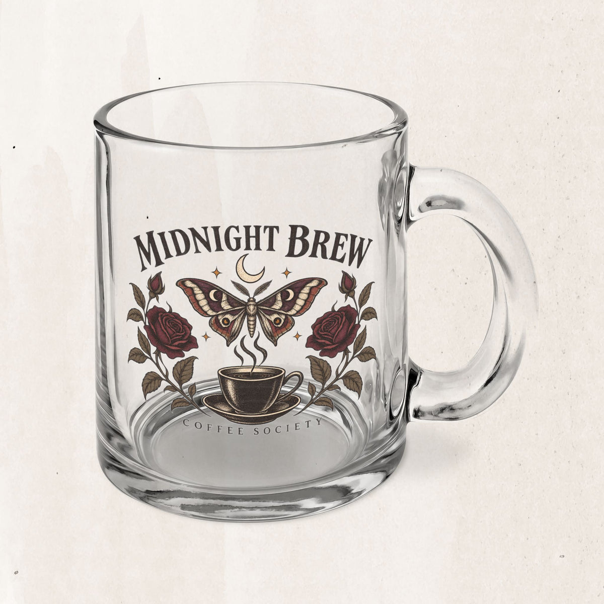 Midnight Brew Glass Mug