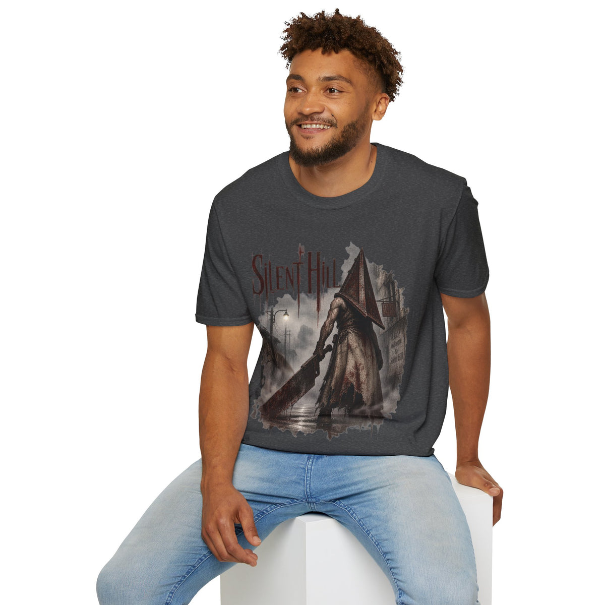 Silent Hill Graphic T‑Shirt — Pyramid Head Horror Tee