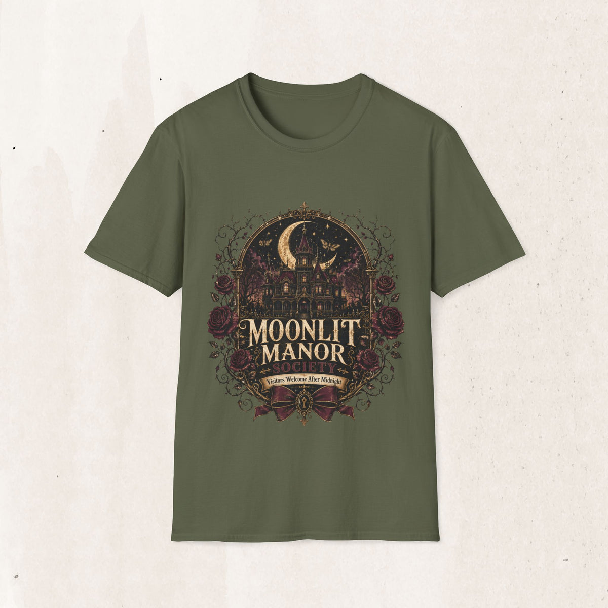 Moonlit Manor - Gothic Graphic Tee