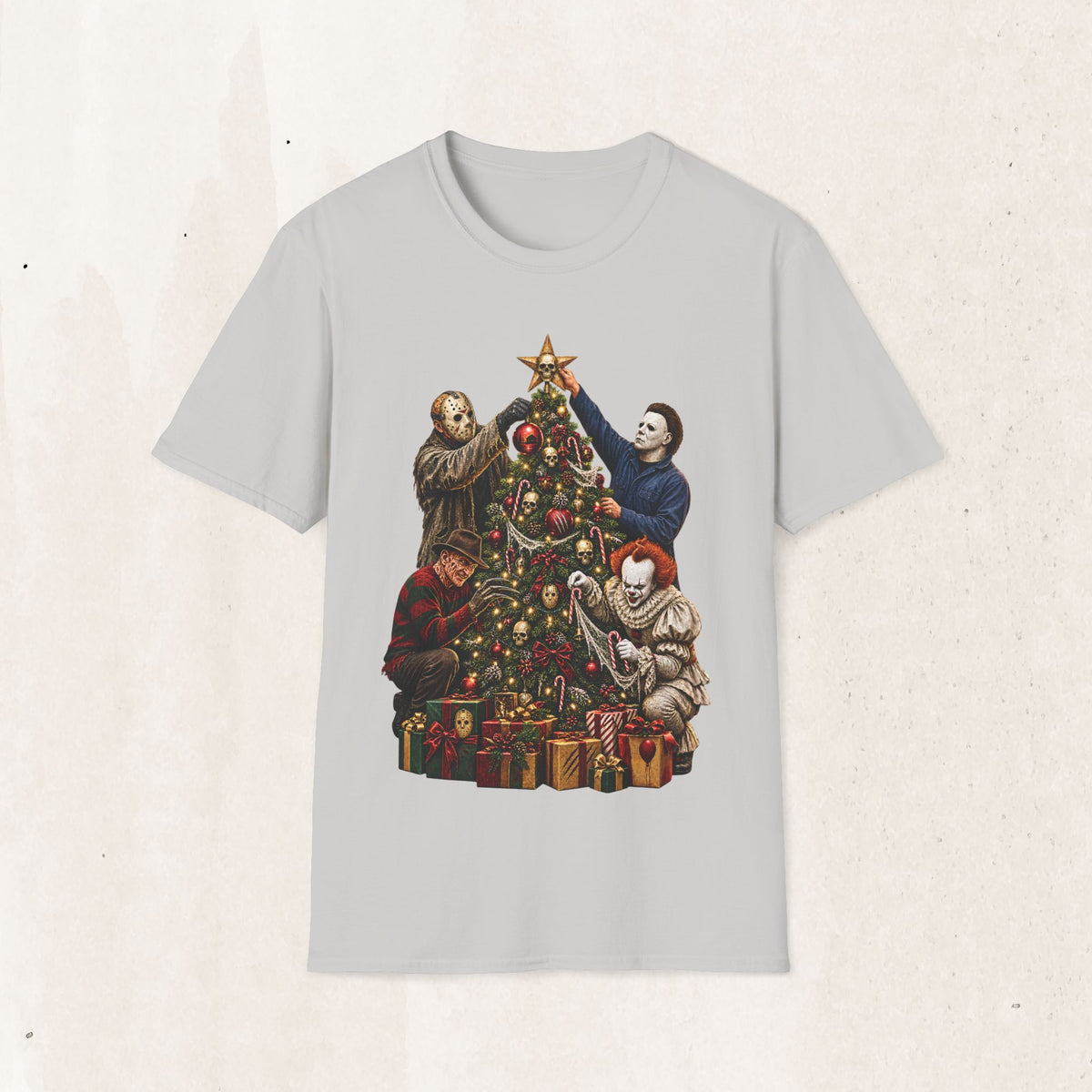 Horror Icons Christmas Tee