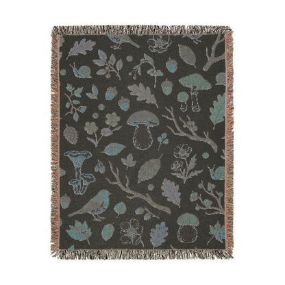 Autumn Forage Woven Blanket