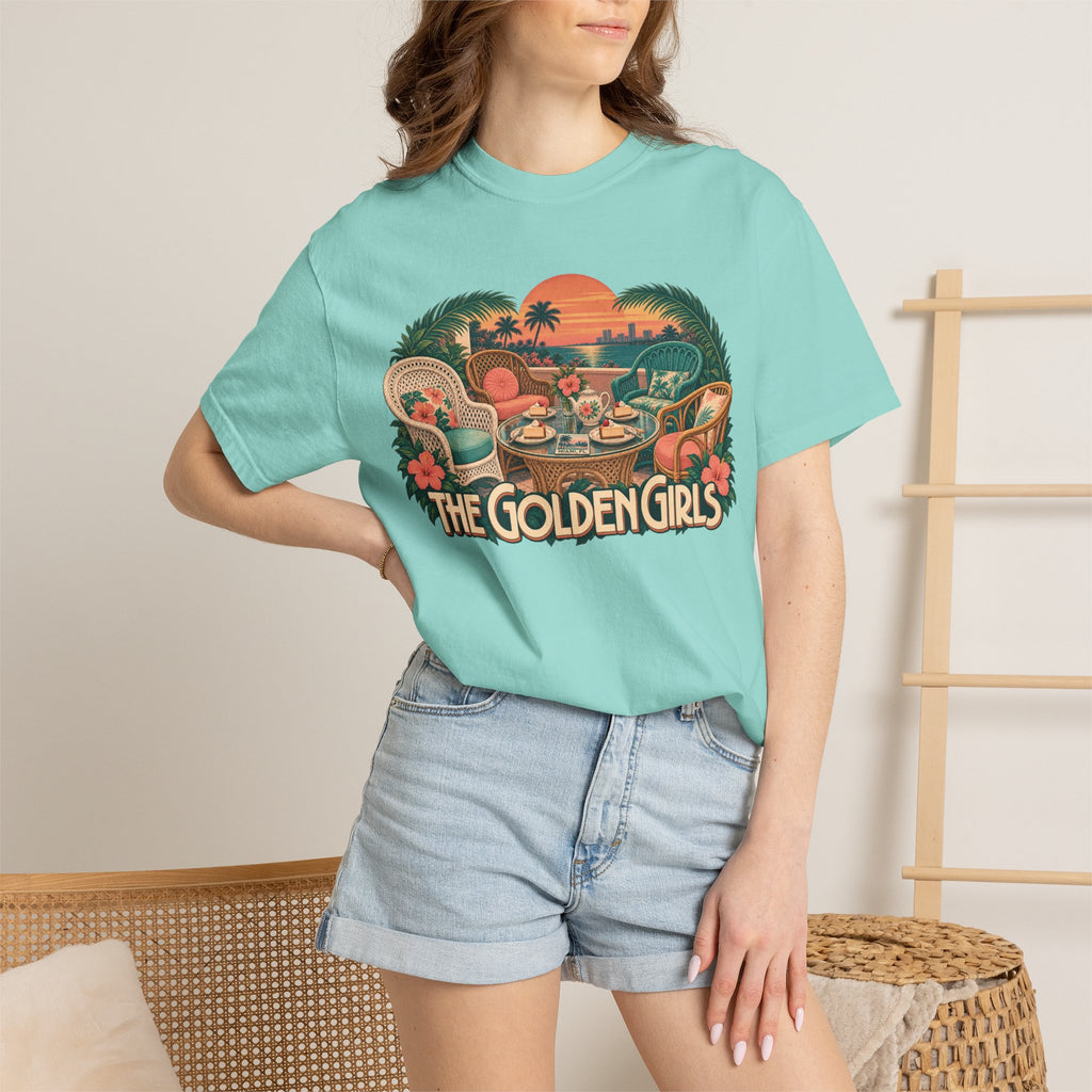Golden Girls Retro Sunset Tee