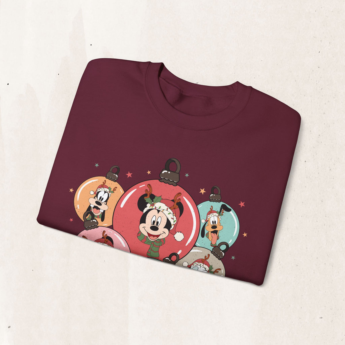 Mickey and Friends Holiday Ornament Sweatshirt – photo 2