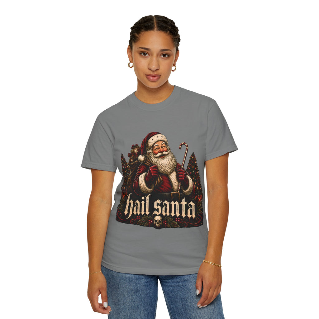 Hail Santa Vintage Graphic Tee