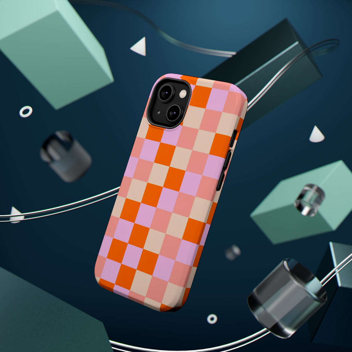 Checkerboard Magnetic Phone Case, alternate view