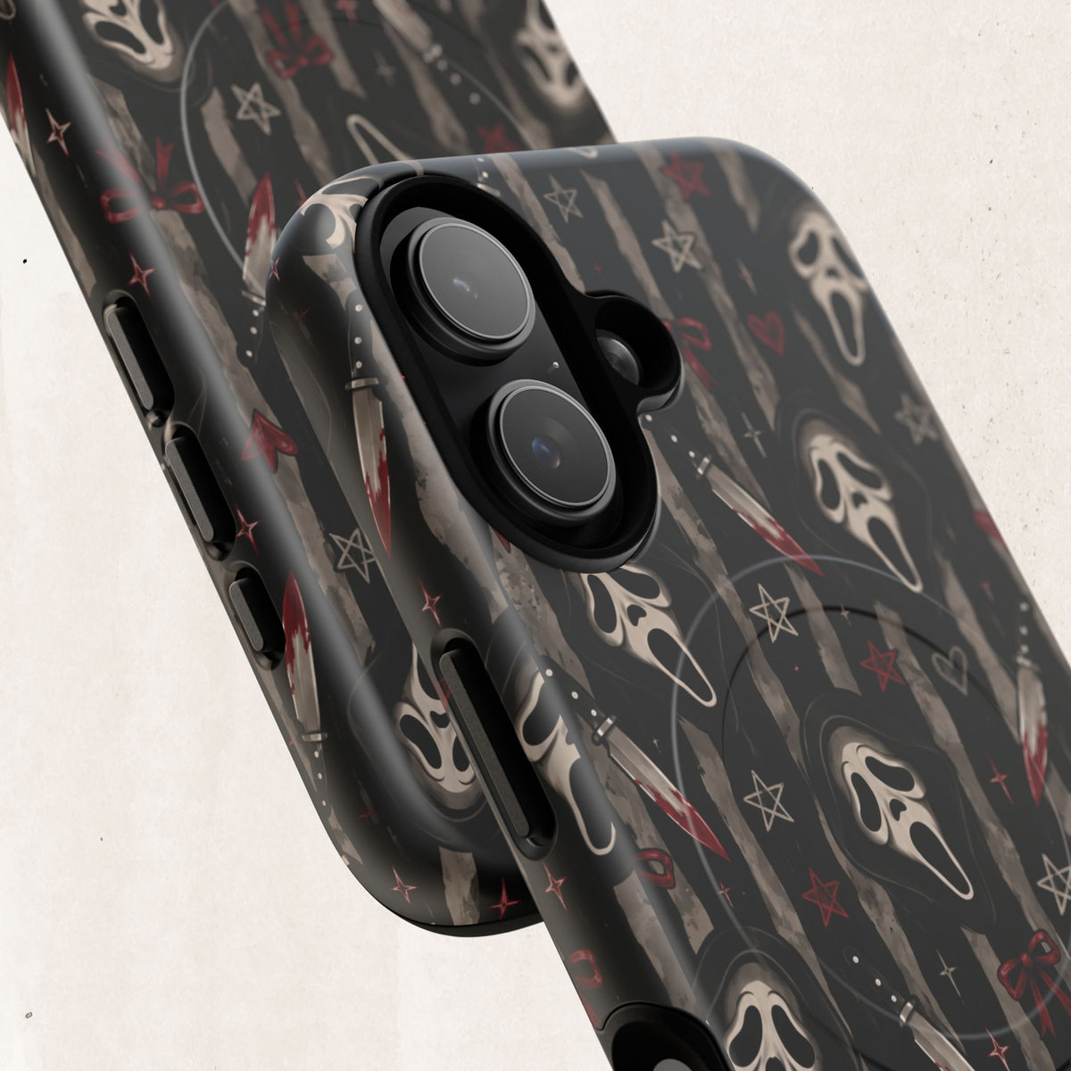 Ghostface Pattern iPhone Case