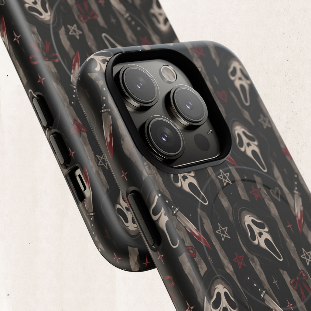 Ghostface Pattern iPhone Case