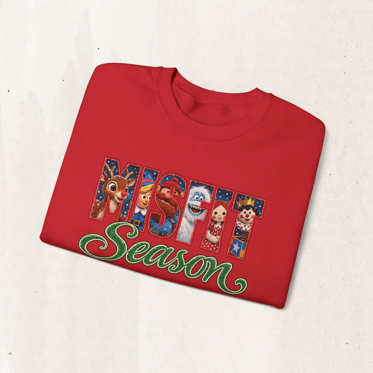 Rudolph "Misfit Season" Crewneck Sweatshirt