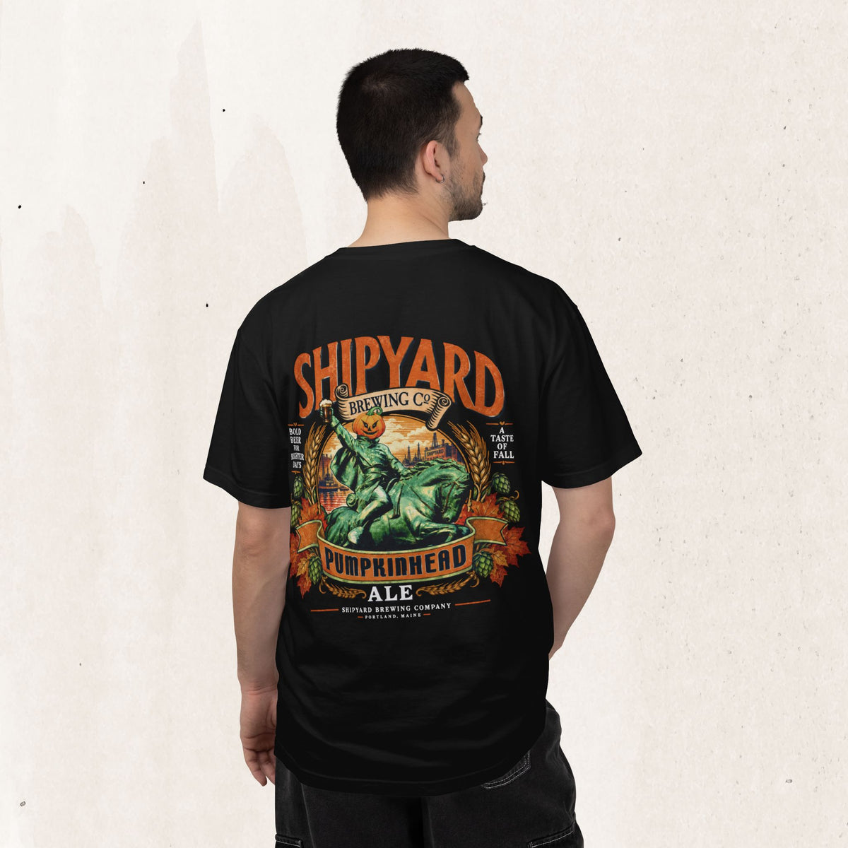 Shipyard Brewing Co Pumpkinhead Ale Tee
